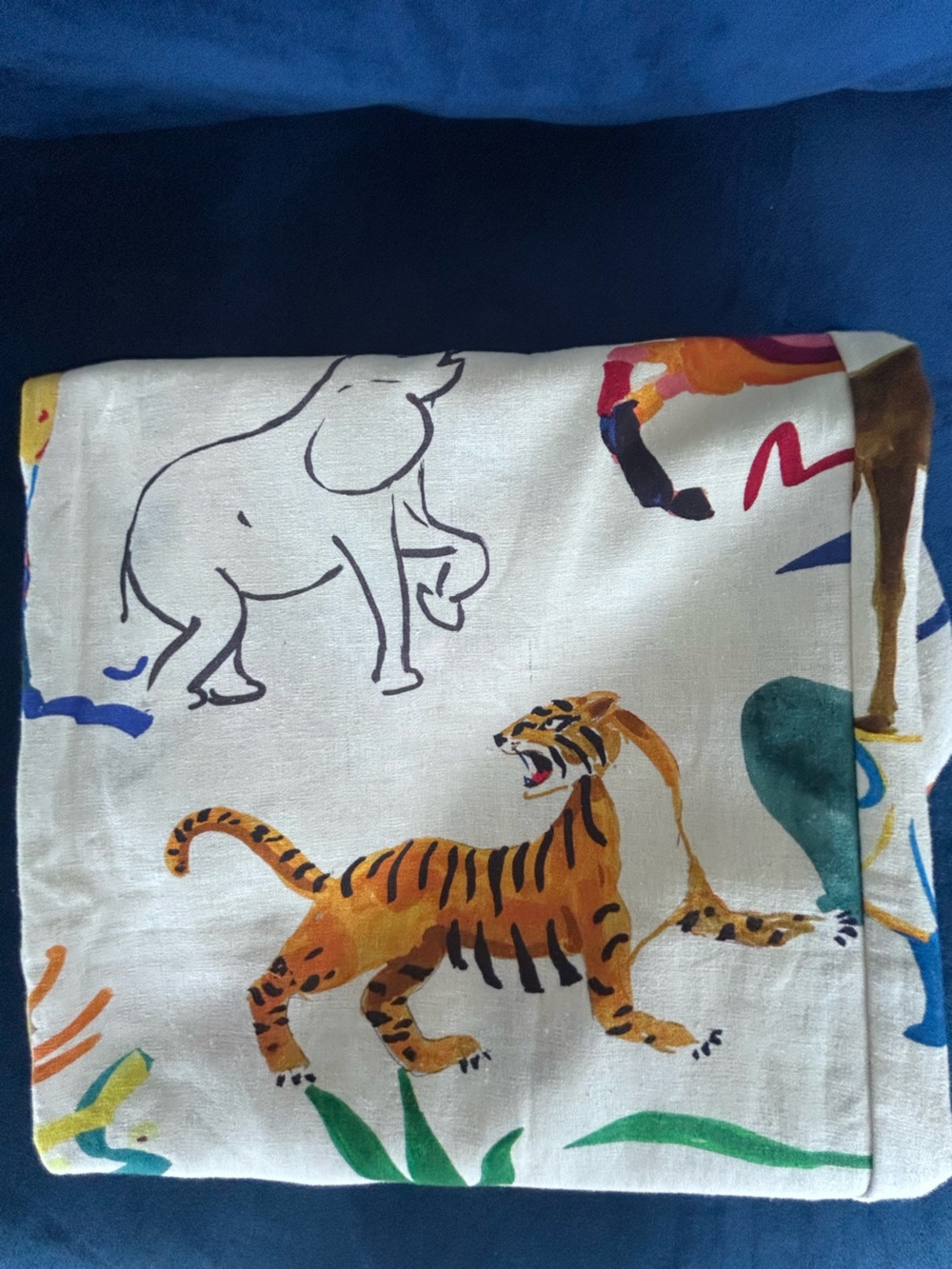 NWT 🇫🇷 Sézane x G. Kero Jenson Trousers Pants Animal Print - Picture 13 of 16